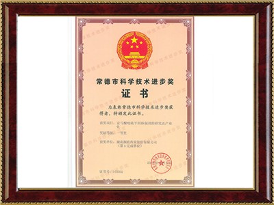 2015市科技進(jìn)步一等獎啟維